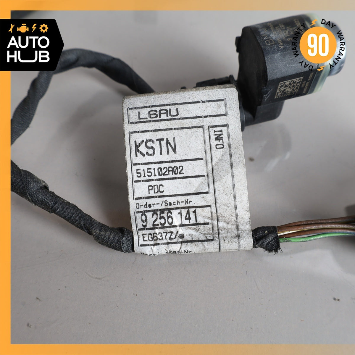 BMW F10 550i Front Bumper Parking Sensor Wire Harness PDC OEM - photo 3