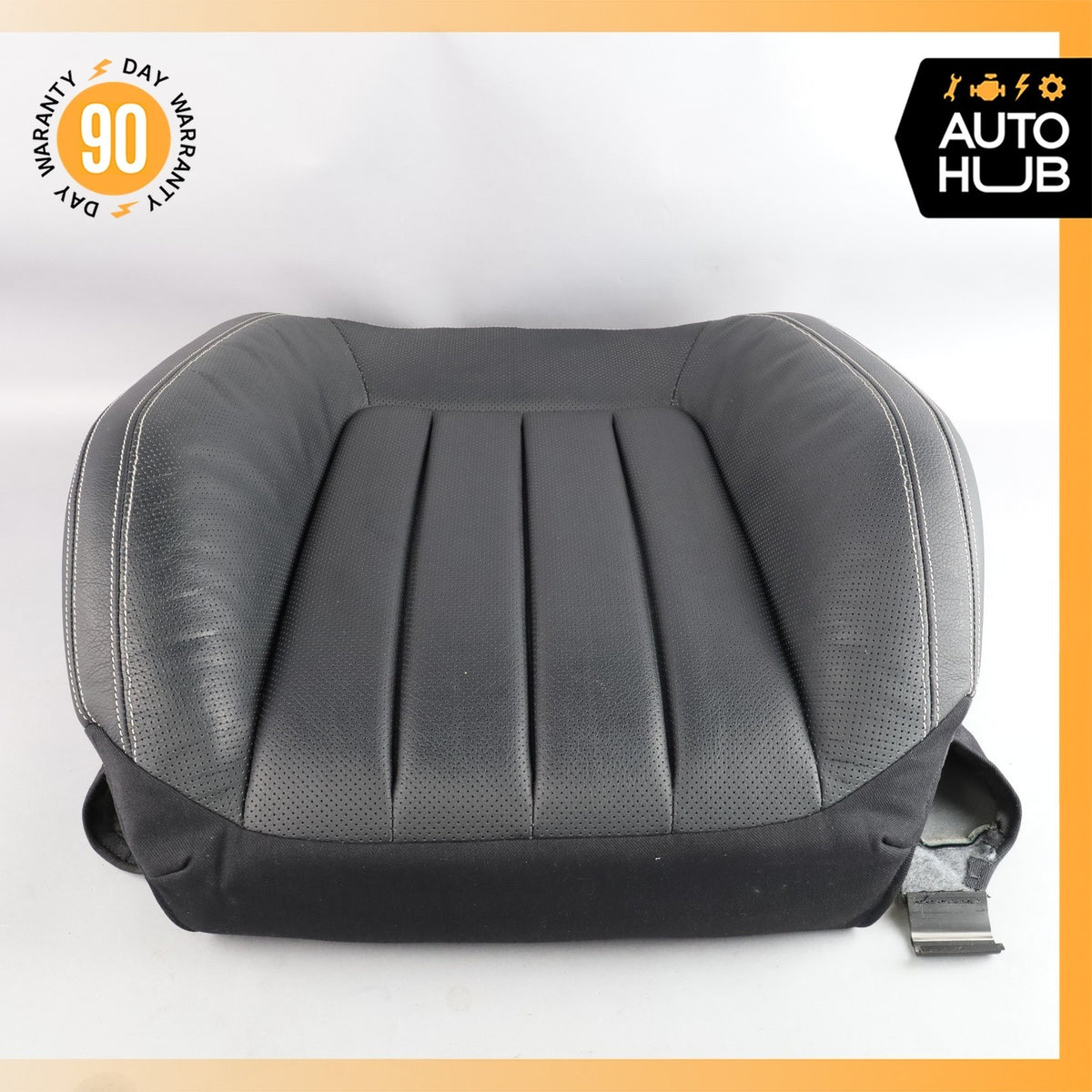 12-14 Mercedes W218 CLS550 Top Upper Seat Cushion Front Right Side Black OEM - photo 6