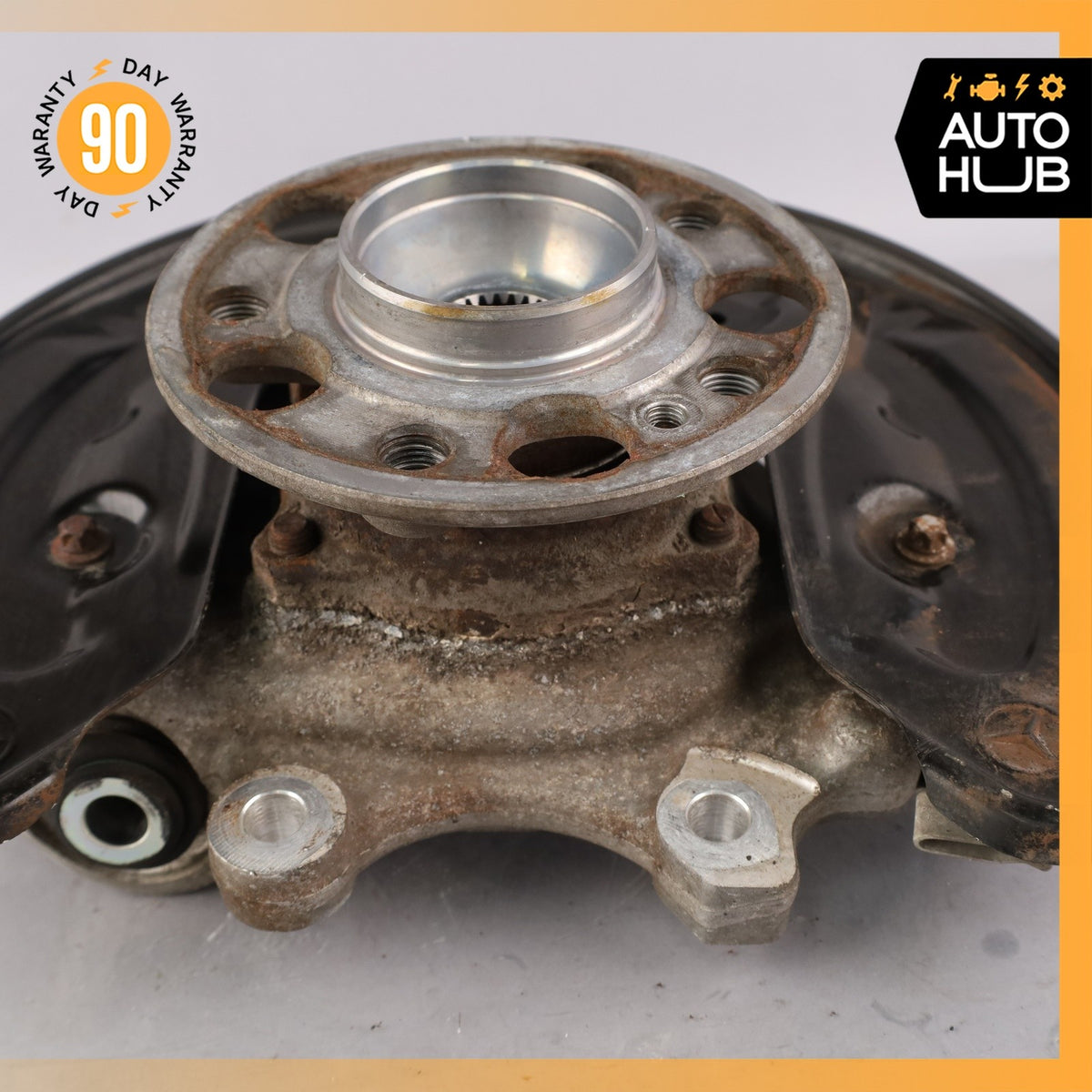 15-20 Mercedes W205 C300 C350e Rear Left Side Spindle Knuckle Hub OEM - photo 7