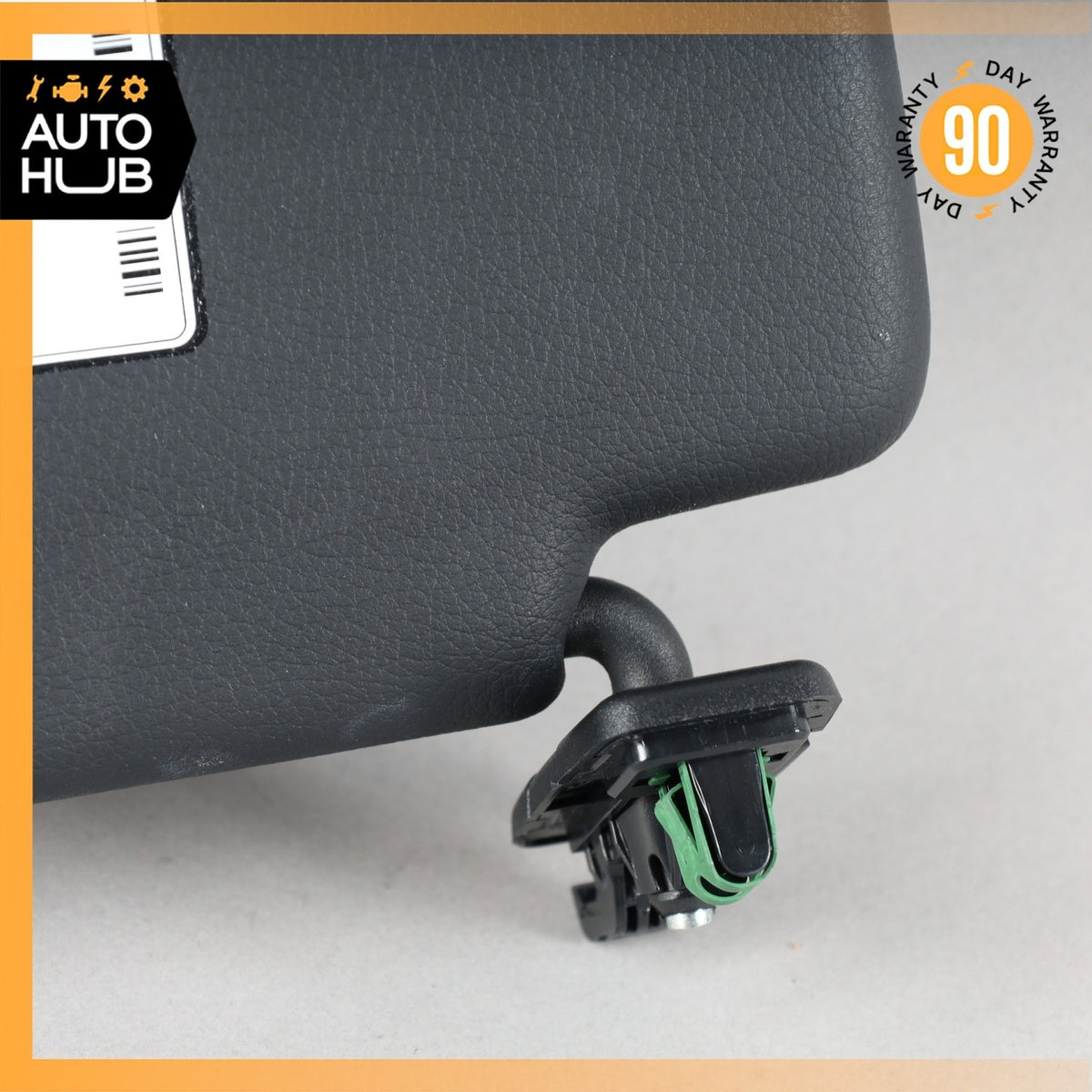 Mercedes W238 E400 C300 Right Passenger Side Sunvisor Sun Visor Black OEM - photo 12