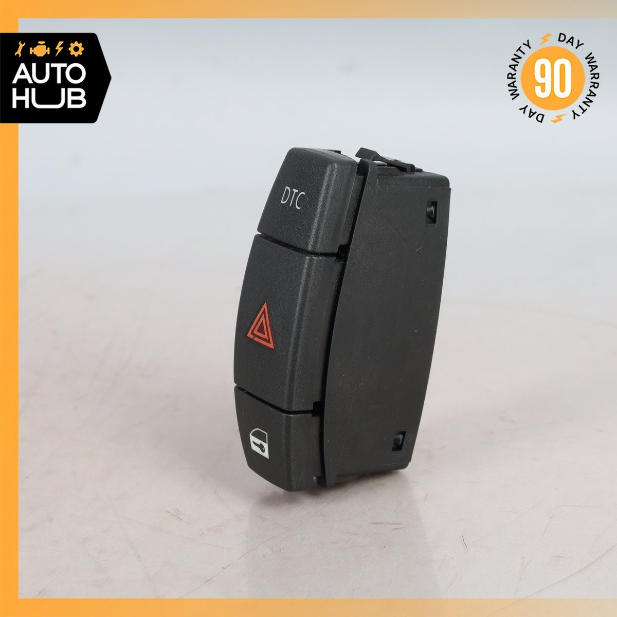BMW E88 128i 135i Dashboard DTC Door Lock Hazard Light Control Switch OEM - photo 3