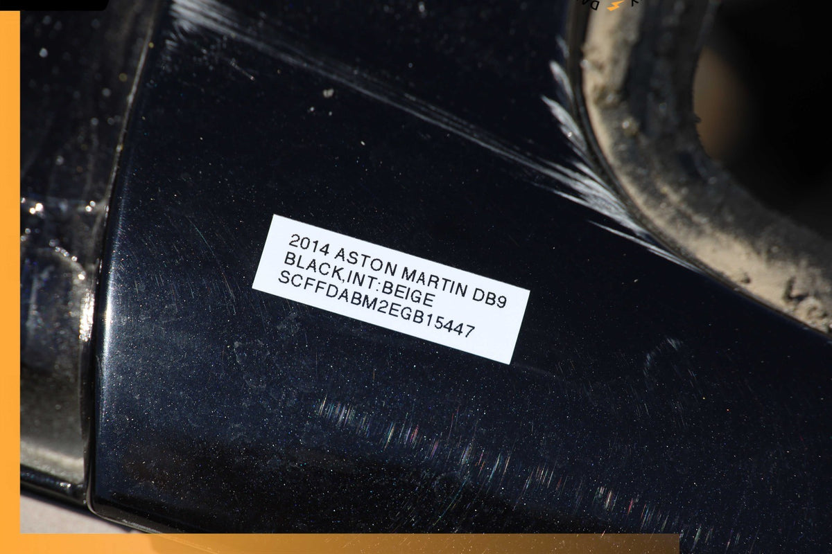 Aston Martin DB9 Volante Convertible Body Shell Frame OEM 22k - photo 24