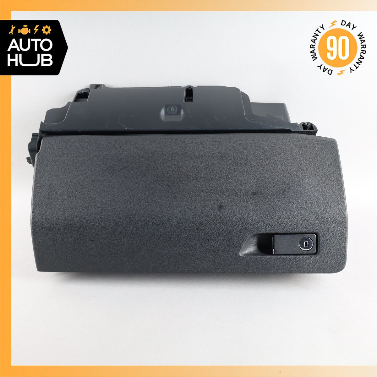 10-13 Mercedes W207 E350 E550 Dashboard Glove Box Compartment Black OEM - photo 2