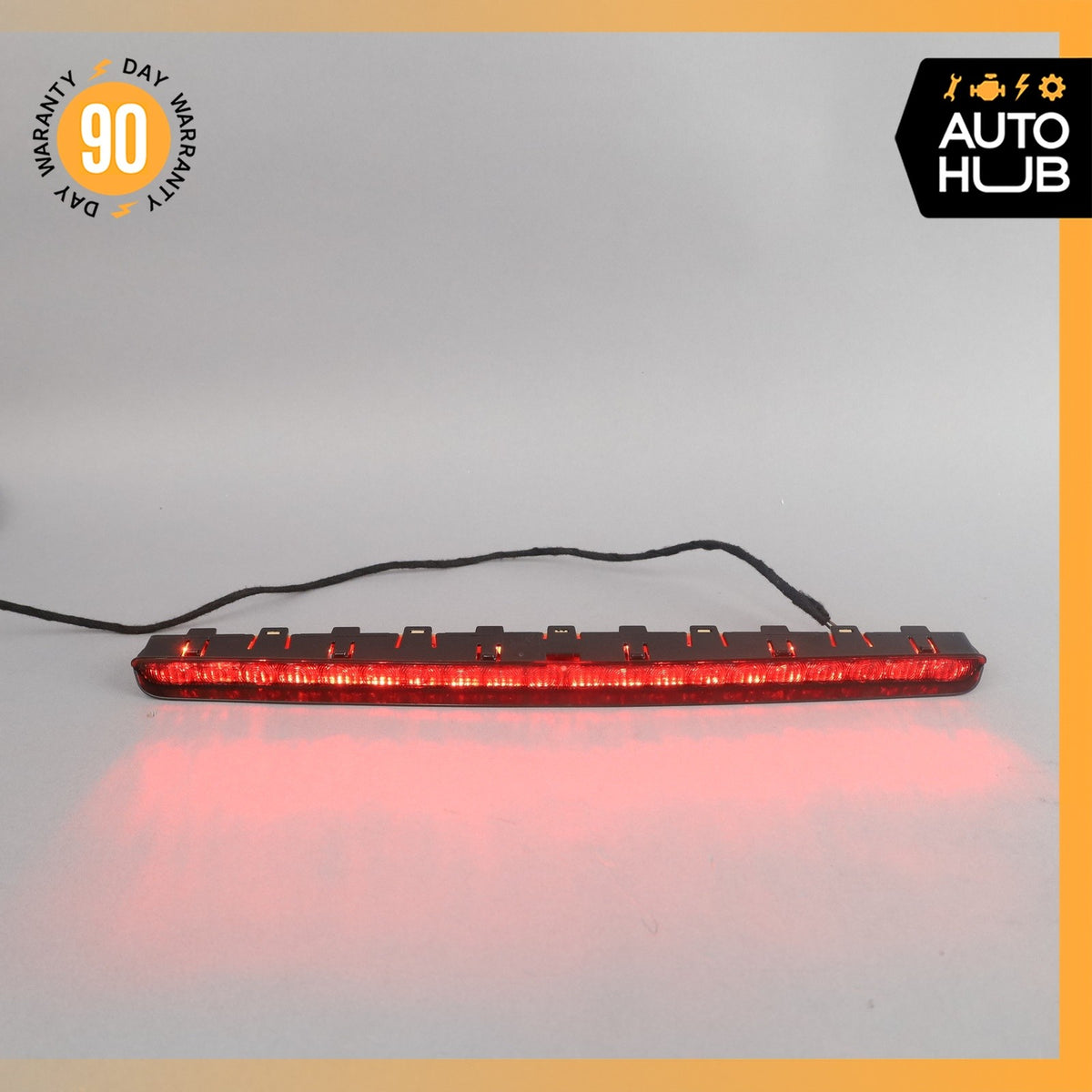 07-14 Mercedes W221 S550 S63 AMG CL550 Rear 3RD Third Brake Stop Light Black OEM - photo 2