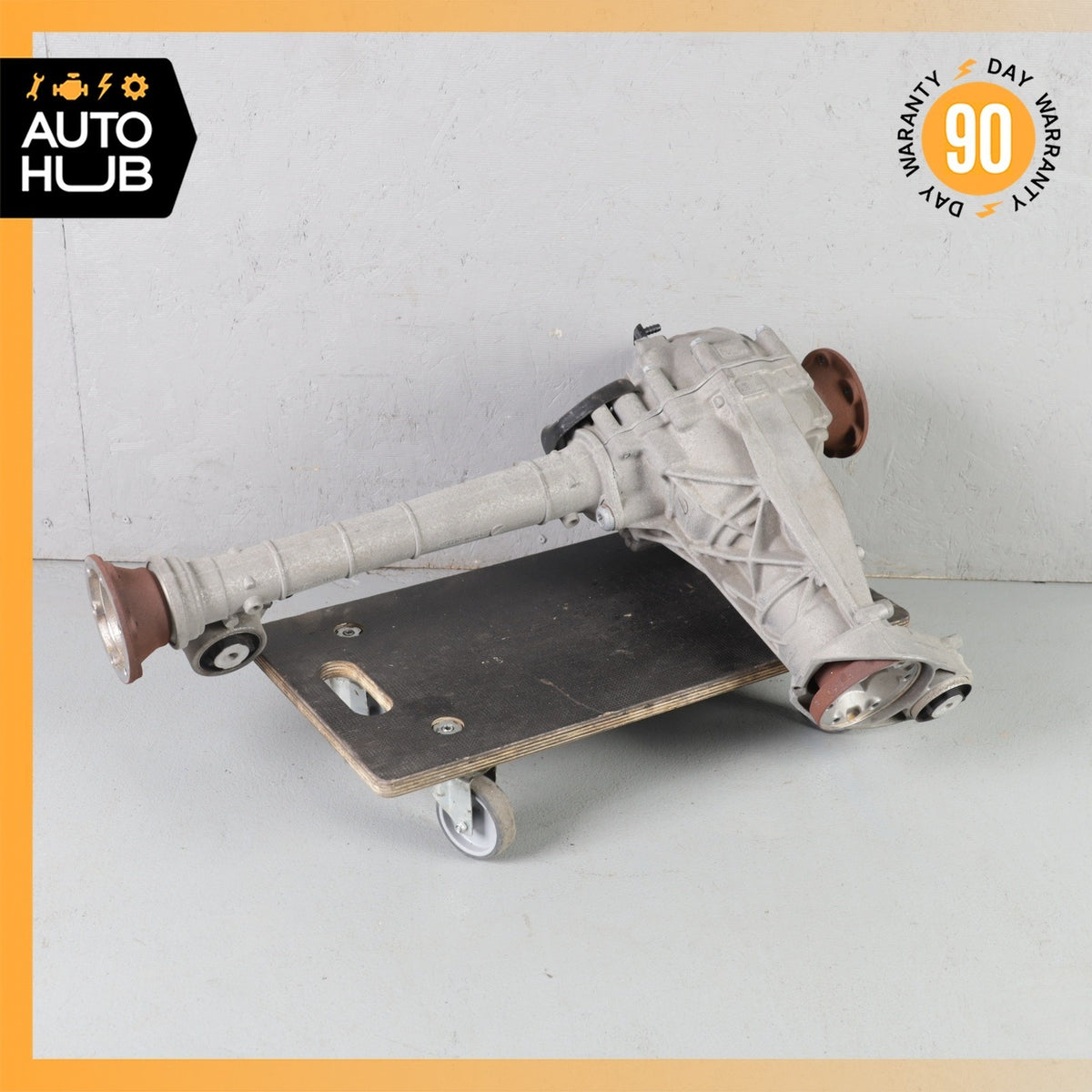 03-10 Porsche Cayenne 955 S N/A Front Differential Axle Carrier Diff OEM - photo 2
