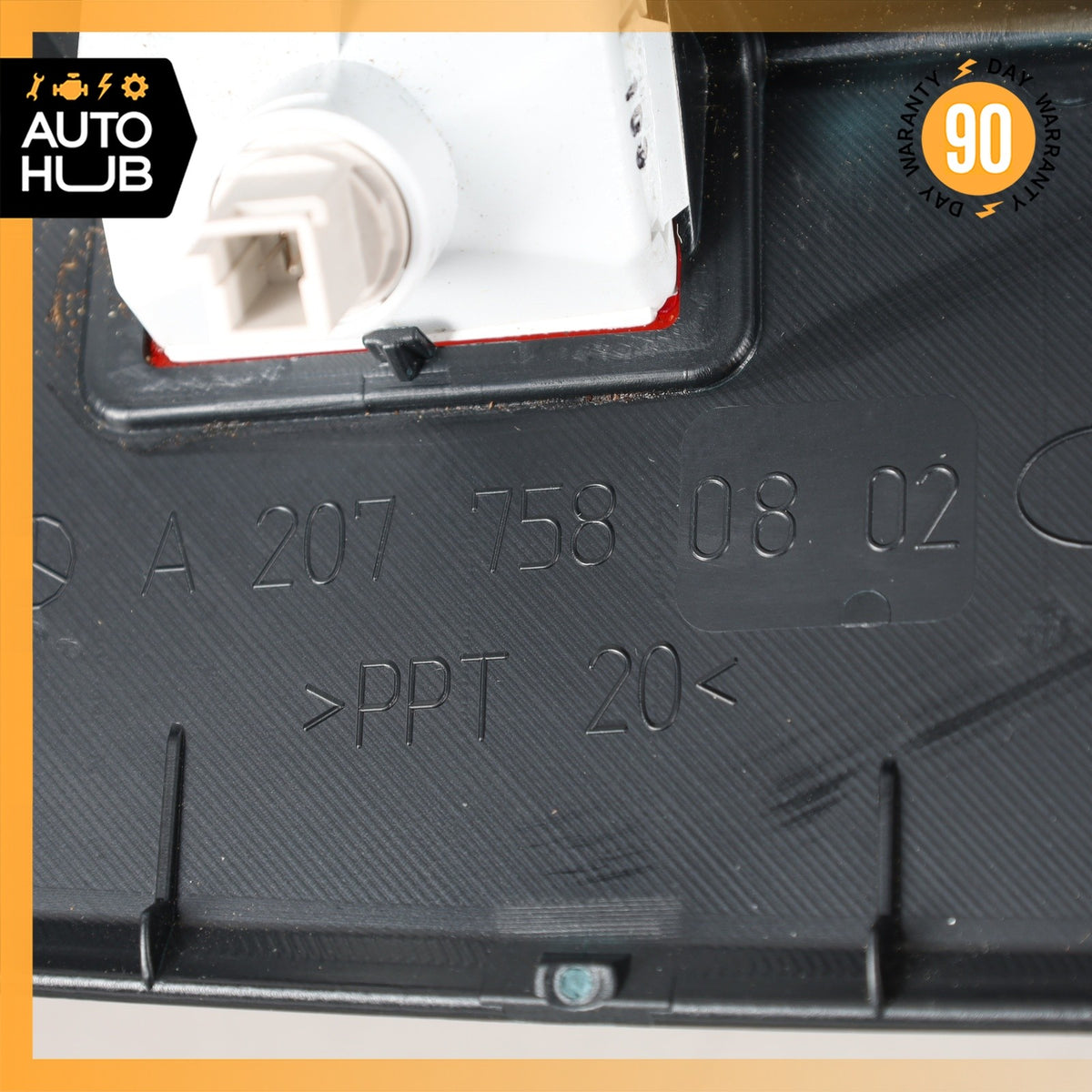 11-17 Mercedes W207 E350 E550 Trunk Lid Tailgate Handle Trim Black OEM - photo 13