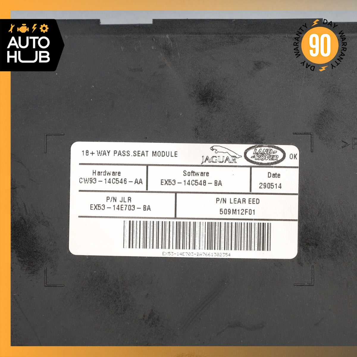 14-24 Jaguar X152 F-Type Right Seat Control Module EX5314E703BA OEM - photo 7