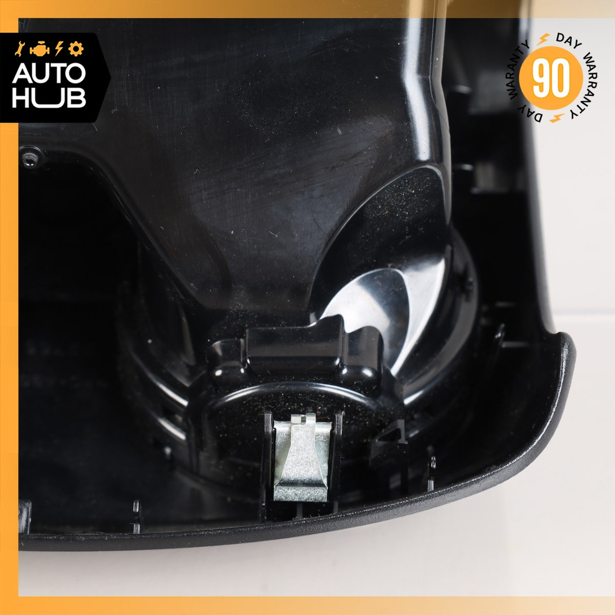 Mercedes W213 E300 E43 AMG Rear Console Switch Cover Panel Bezel Trim Black OEM - photo 14