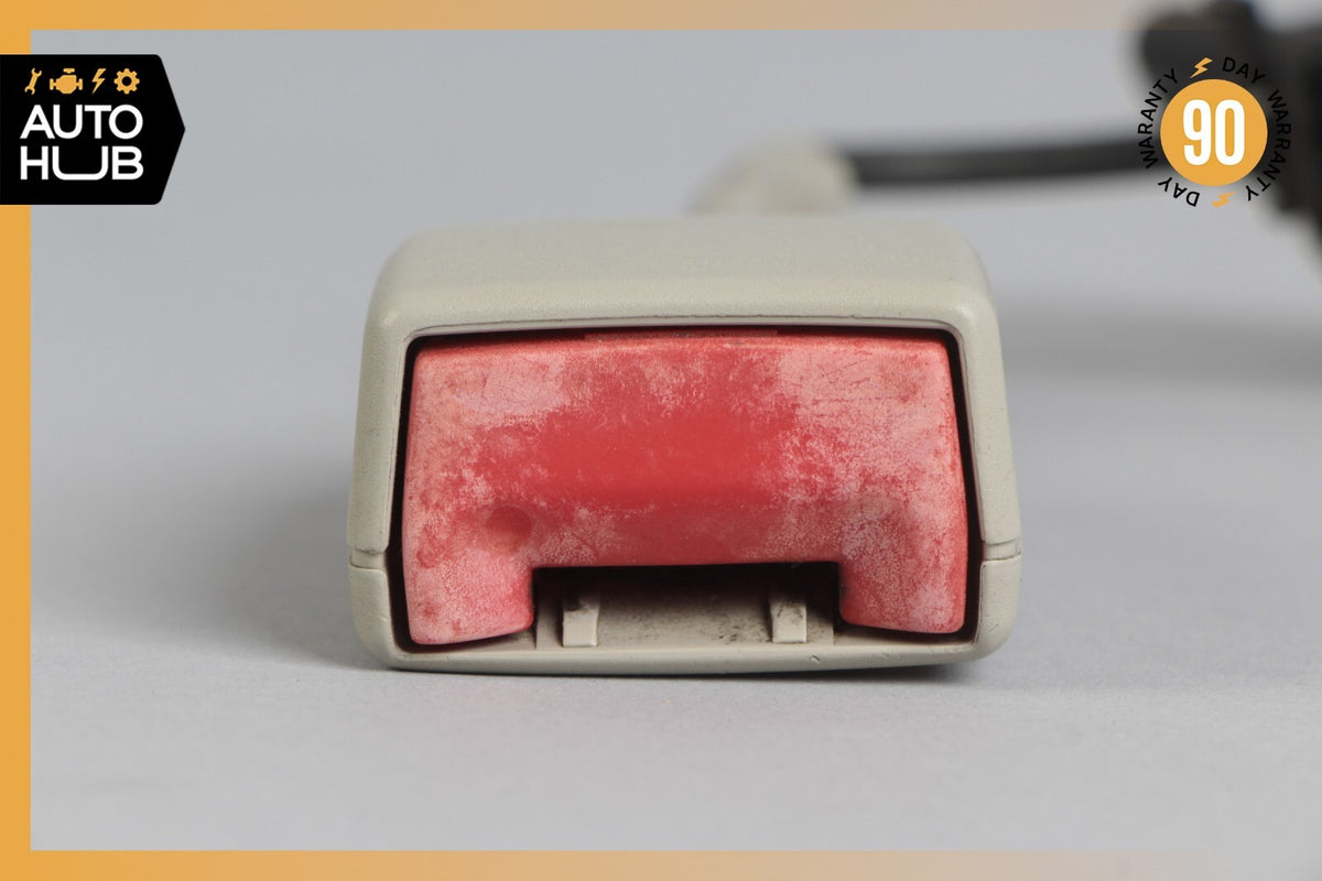 03-06 Mercedes R230 SL500 SL55 Front Left or Right Seat Belt Buckle Gray OEM - photo 2