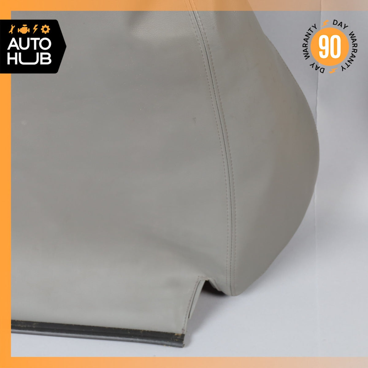 02-06 Maserati Spyder 4200 M138 Front Right Top Upper Seat Cushion Grey OEM - photo 16
