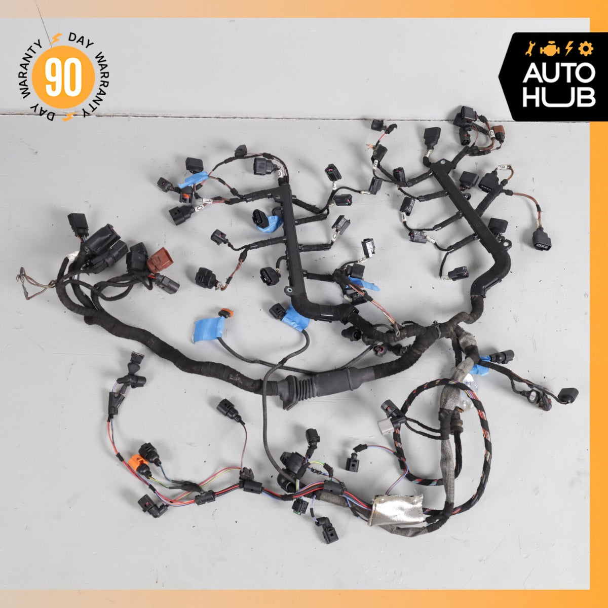 Bentley Continental Flying Spur 6.0L Engine Ignition Wire Cable Harness OEM 58k - photo 2