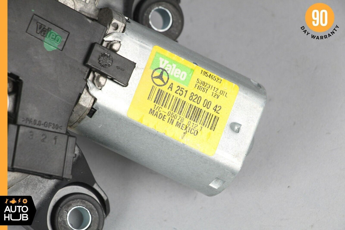 06-19 Mercedes W251 R350 GL550 ML350 Rear Glass Windshield Wiper Motor OEM - photo 9
