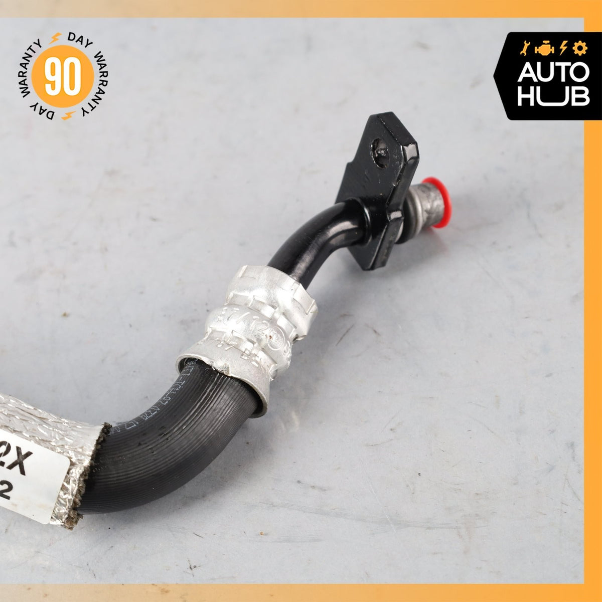 12-18 Bentley GT 6.0L Front Axle Differential Oil Feed Line 3W0317802 OEM 30k - photo 3