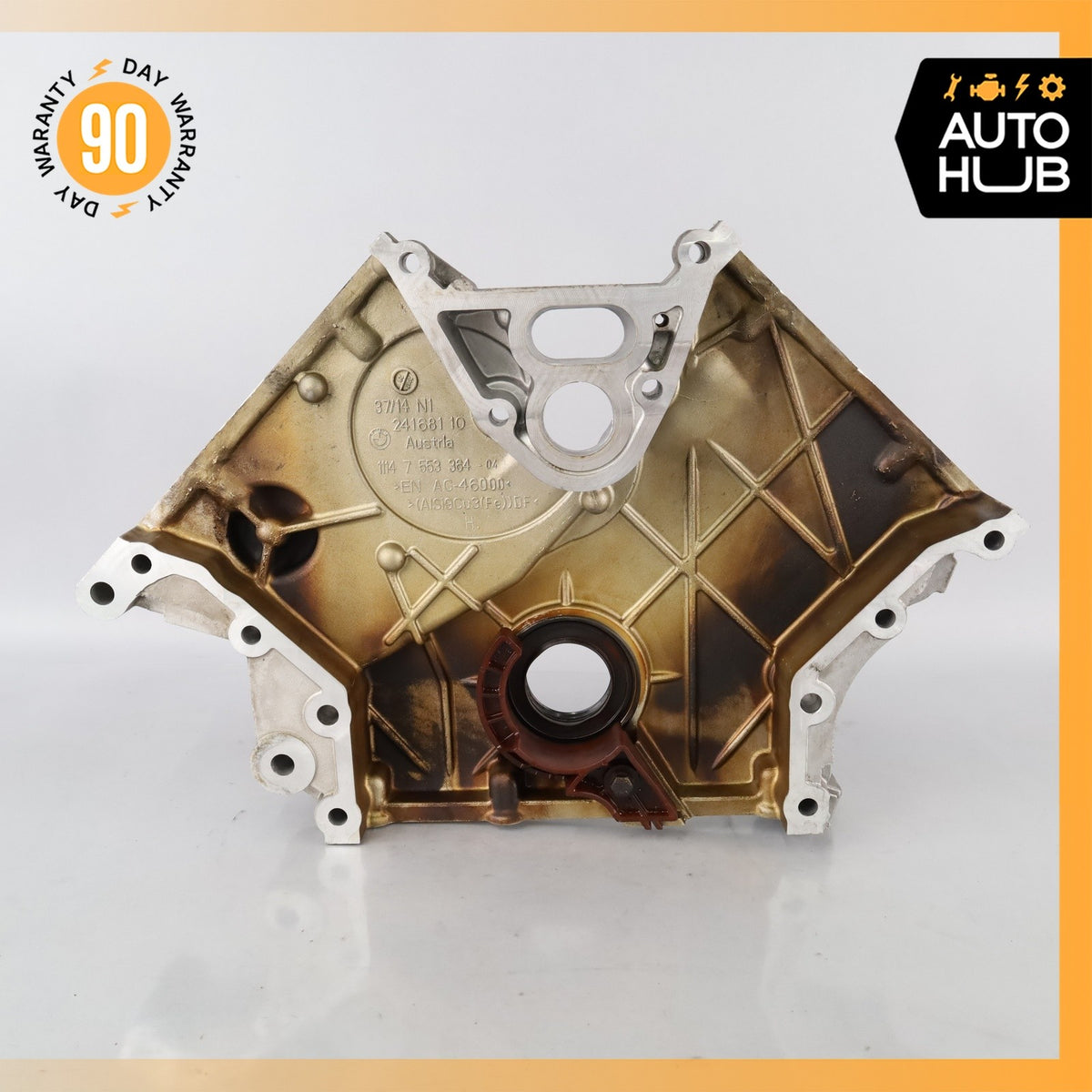 08-14 BMW E70 X5 X6 N63 4.4L V8 Engine Motor Timing Cover OEM - photo 7