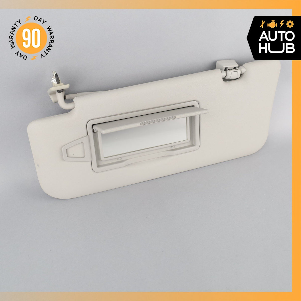 06-12 Mercedes X164 GL450 ML63 Sun Visor Sunvisor Front Left Side Gray OEM - photo 17