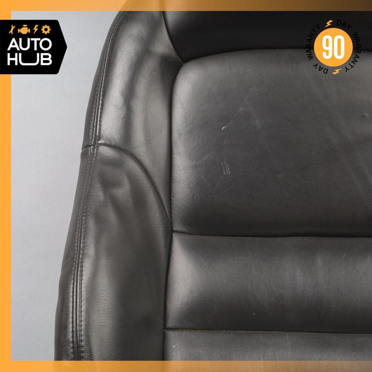 05-10 Chevrolet Corvette C6 Right Passenger Top Upper Seat Cushion Leather OEM - photo 4
