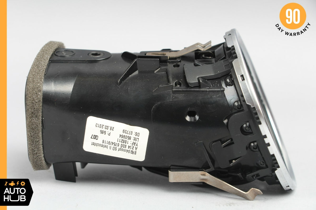 12-14 Mercedes W204 C250 C300 Dash AC A/C Air Vent Grill Left Side Black OEM - photo 4