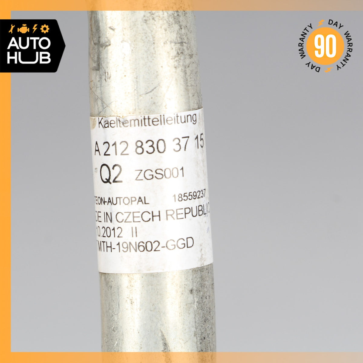 12-18 Mercedes W212 E550 CLS550 4Matic AC A/C Air Conditioning Line Pipe Hose - photo 6