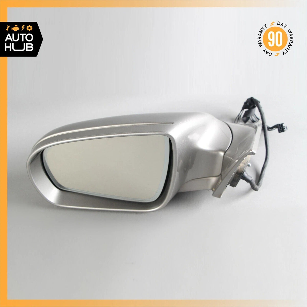 09-11 Mercedes W219 CLS550 Left Side Rear View Door Mirror Diamond Silver OEM - photo 2