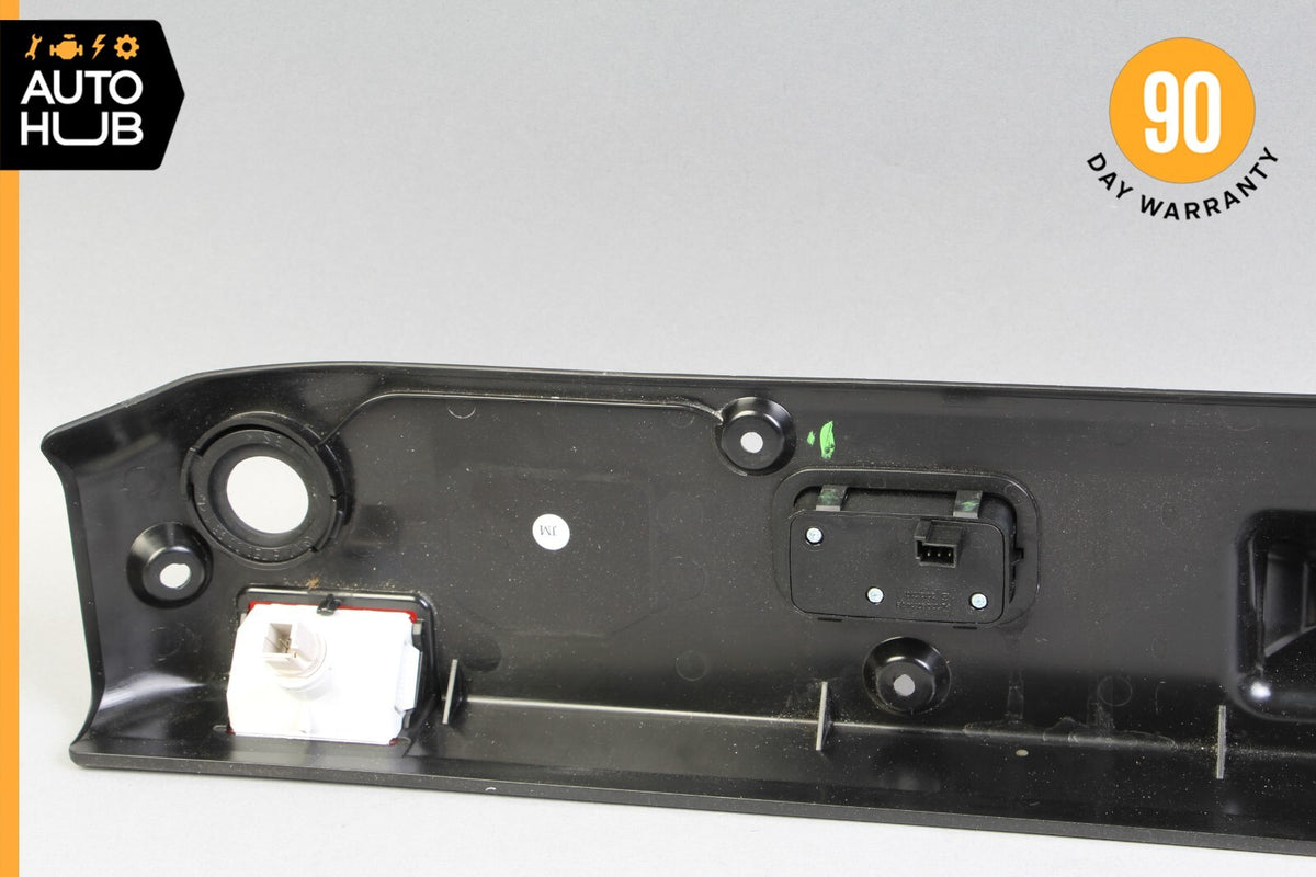 07-14 Mercedes W216 CL550 CL63 Trunk Lid Trim Panel Cover Molding Black OEM 74k - photo 10