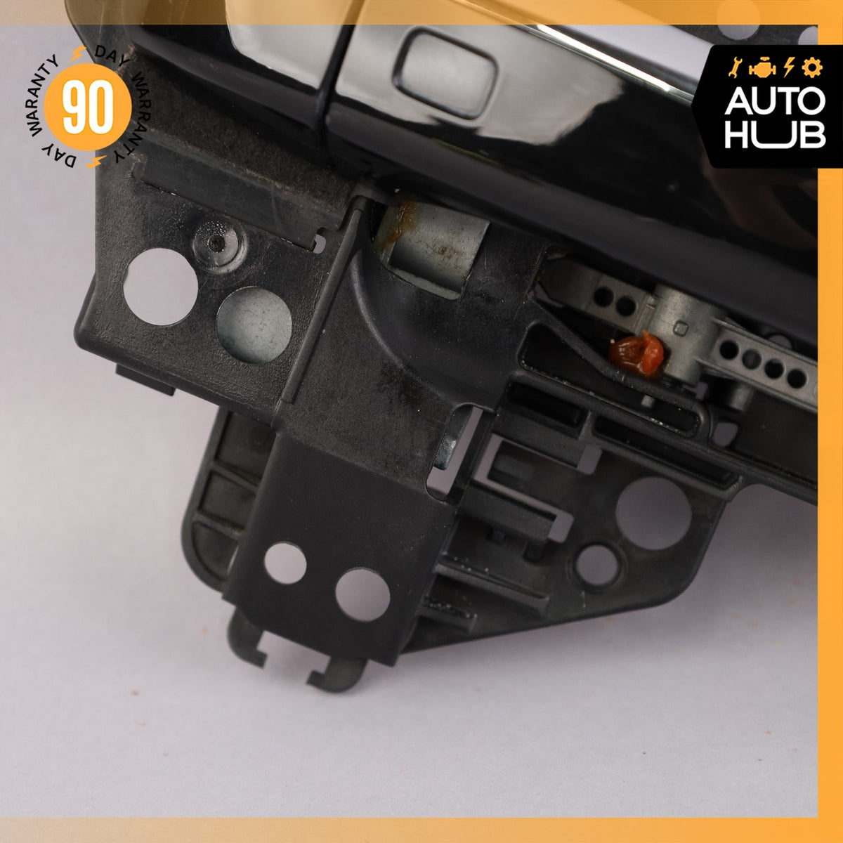Audi D4 A8L Front Right Passenger Exterior Door Handle Black 4H0837886 OEM - photo 7