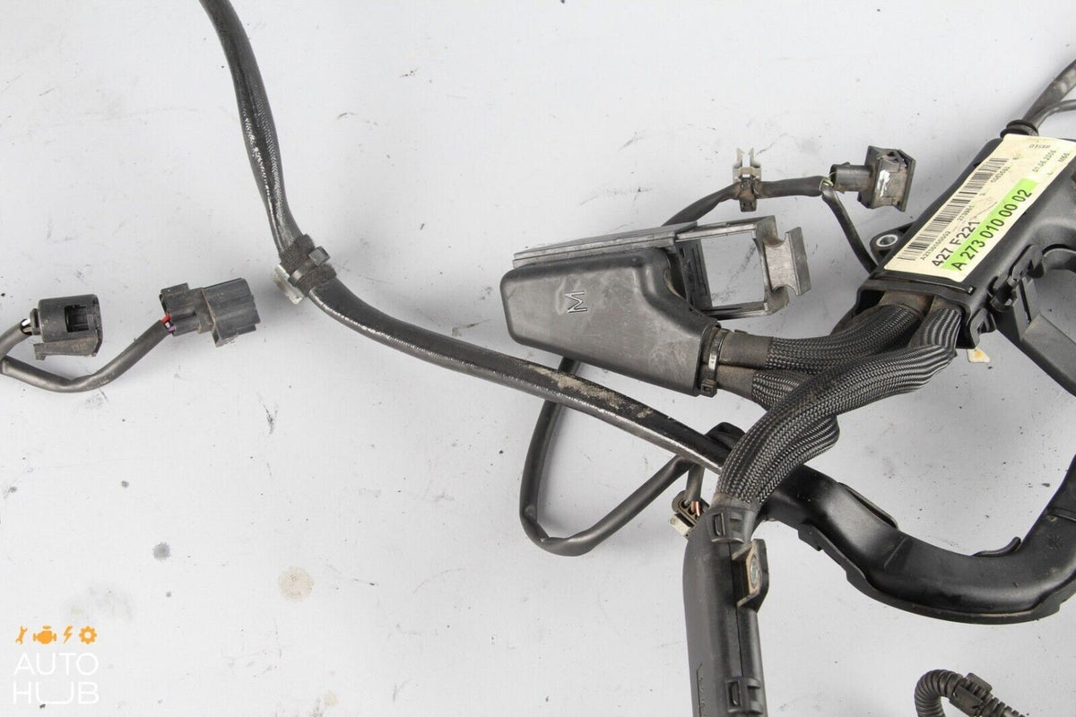 07-11 Mercedes W221 S550 CL550 M273 5.5L Engine Motor Cable Wire Harness OEM - photo 9