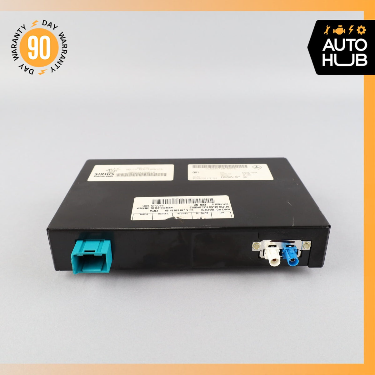 03-11 Mercedes R230 SL500 E550 Sirius Satellite Radio Receiver 2408208189 OEM - photo 5