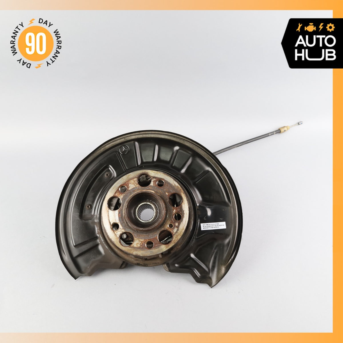08-17 Mercedes W207 E550 C300 Rear Left Driver Side Spindle Knuckle Hub OEM - photo 2