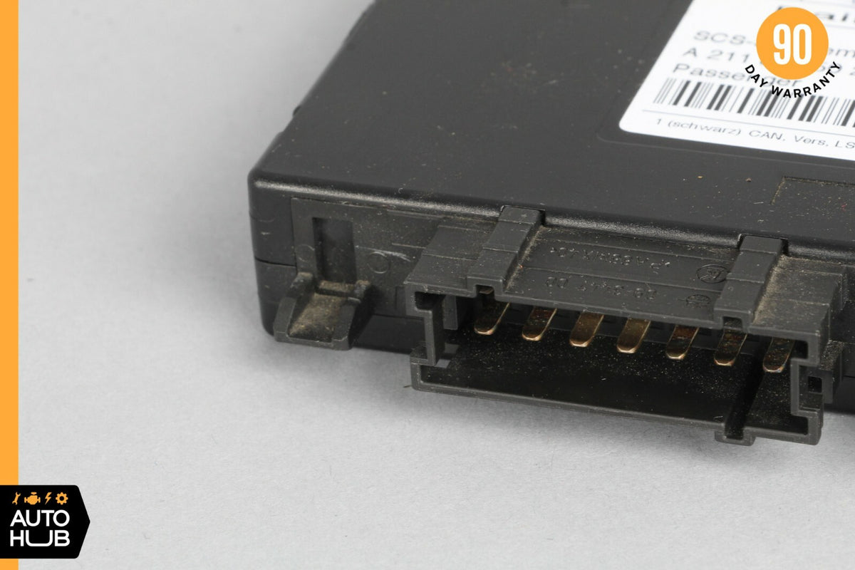 03-11 Mercedes W211 CLS500 E500 Under Seat Control Module Front Right Side OEM - photo 2