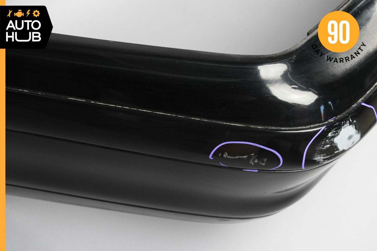 96-98 Mercedes R129 SL320 SL500 SL600 Base Rear Bumper Cover Assembly OEM - photo 3