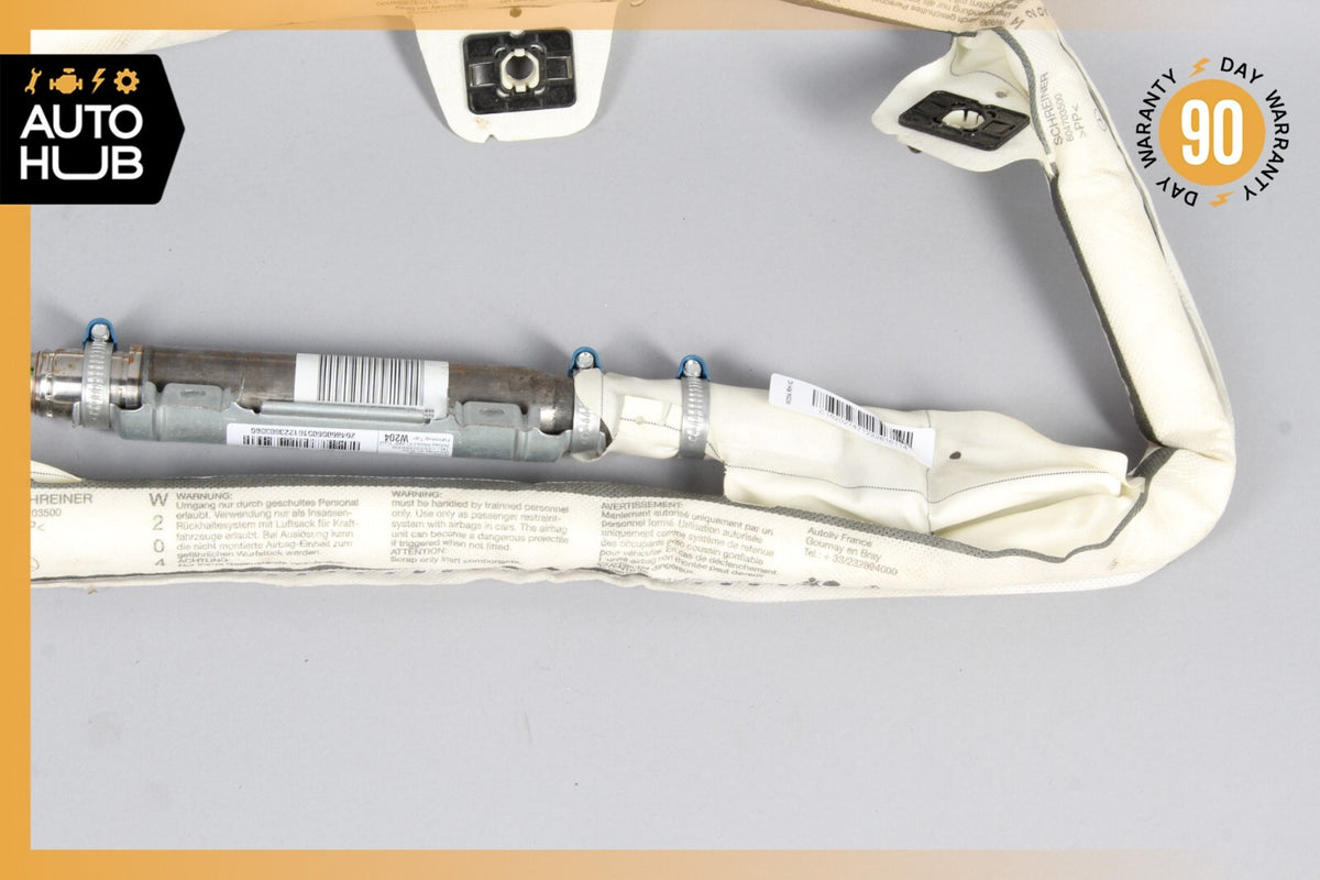 08-14 Mercedes W204 C300 C350 Roof Curtain Air Bag Right Passenger Side OEM - photo 2