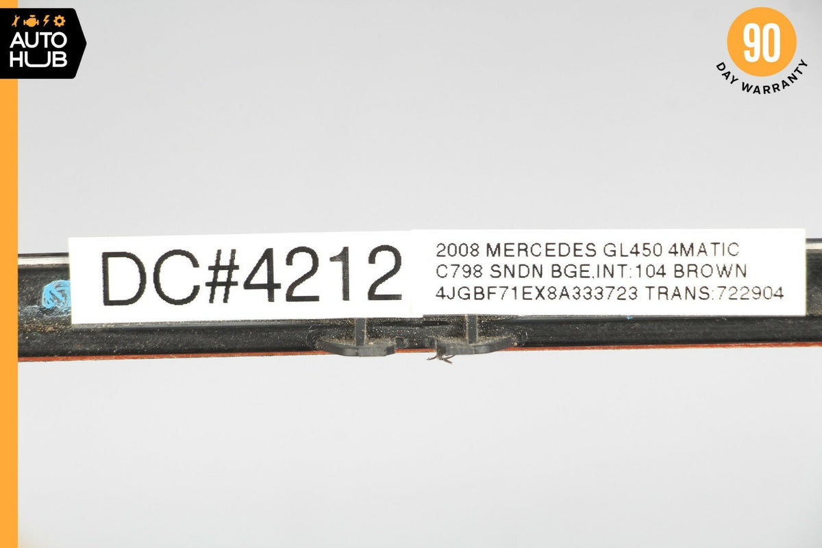 06-12 Mercedes X164 GL450 ML500 ML450 Center Console Control Trim Bezel Wood OEM - photo 9