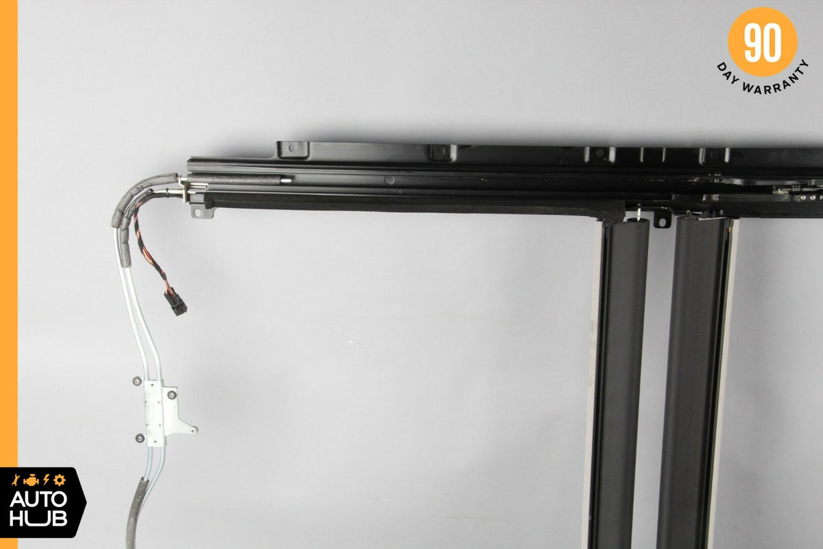 10-13 Mercedes W221 S550 S63 AMG Panoramic Sunroof Guide Rail Frame Track OEM - photo 8