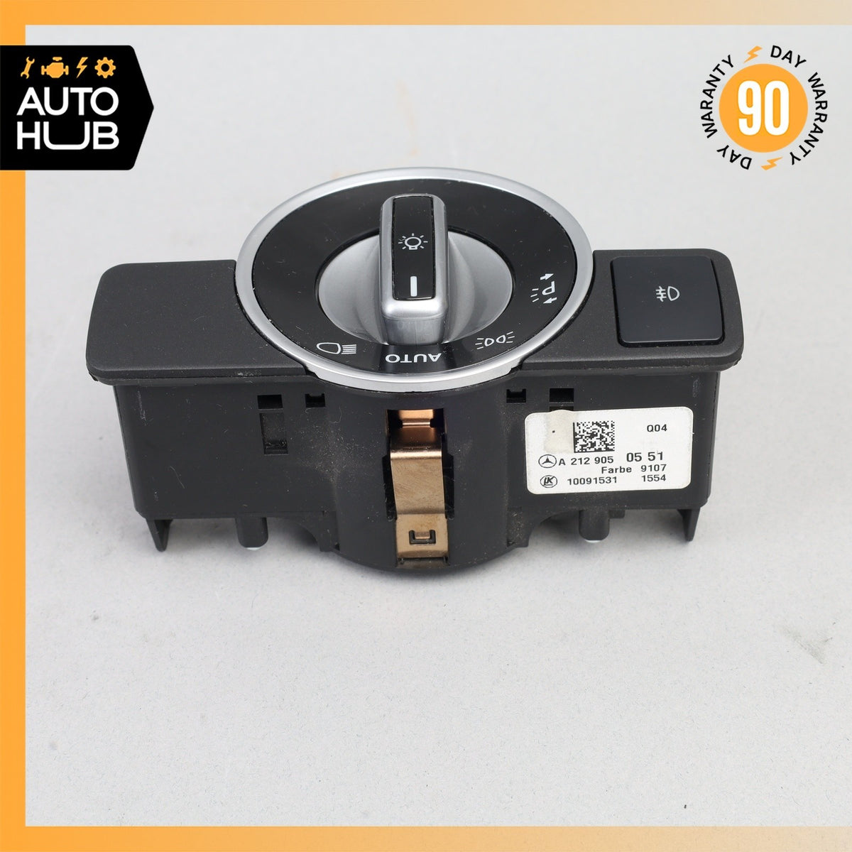 08-20 Mercedes W242 B250e SLK350 Headlight Fog Light Switch Control Module OEM - photo 11