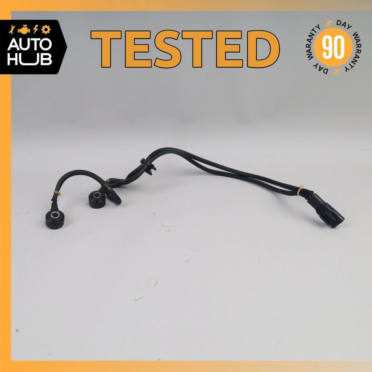 11-18 Mercedes R231 SL550 CLS63 AMG Engine Knock Sensor Set of 2 2789050000 OEM - photo 1