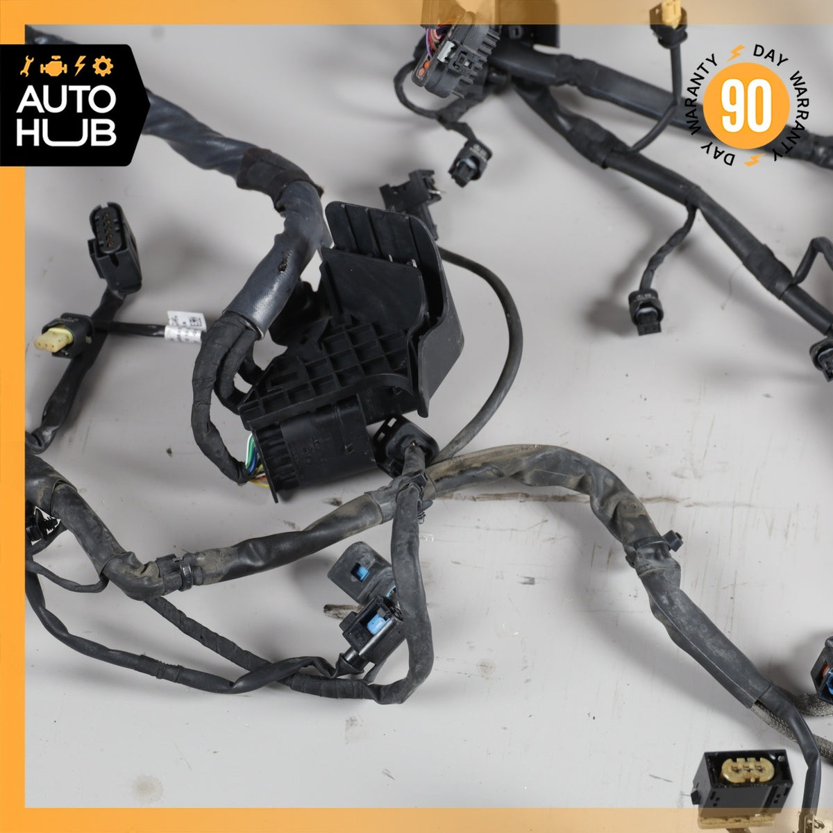16-18 Mercedes W205 C63 AMG Engine Motor Cable Wire Harness OEM - photo 8
