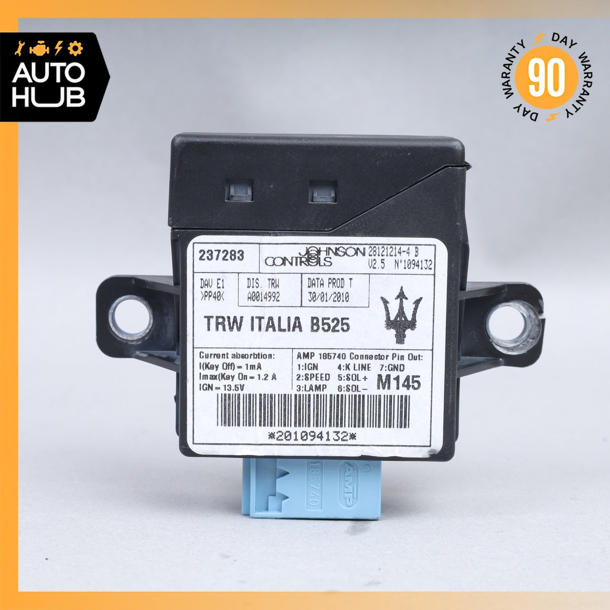 08-19 Maserati GranTurismo M145 Power Steering Chassis Control Module Unit OEM - photo 6