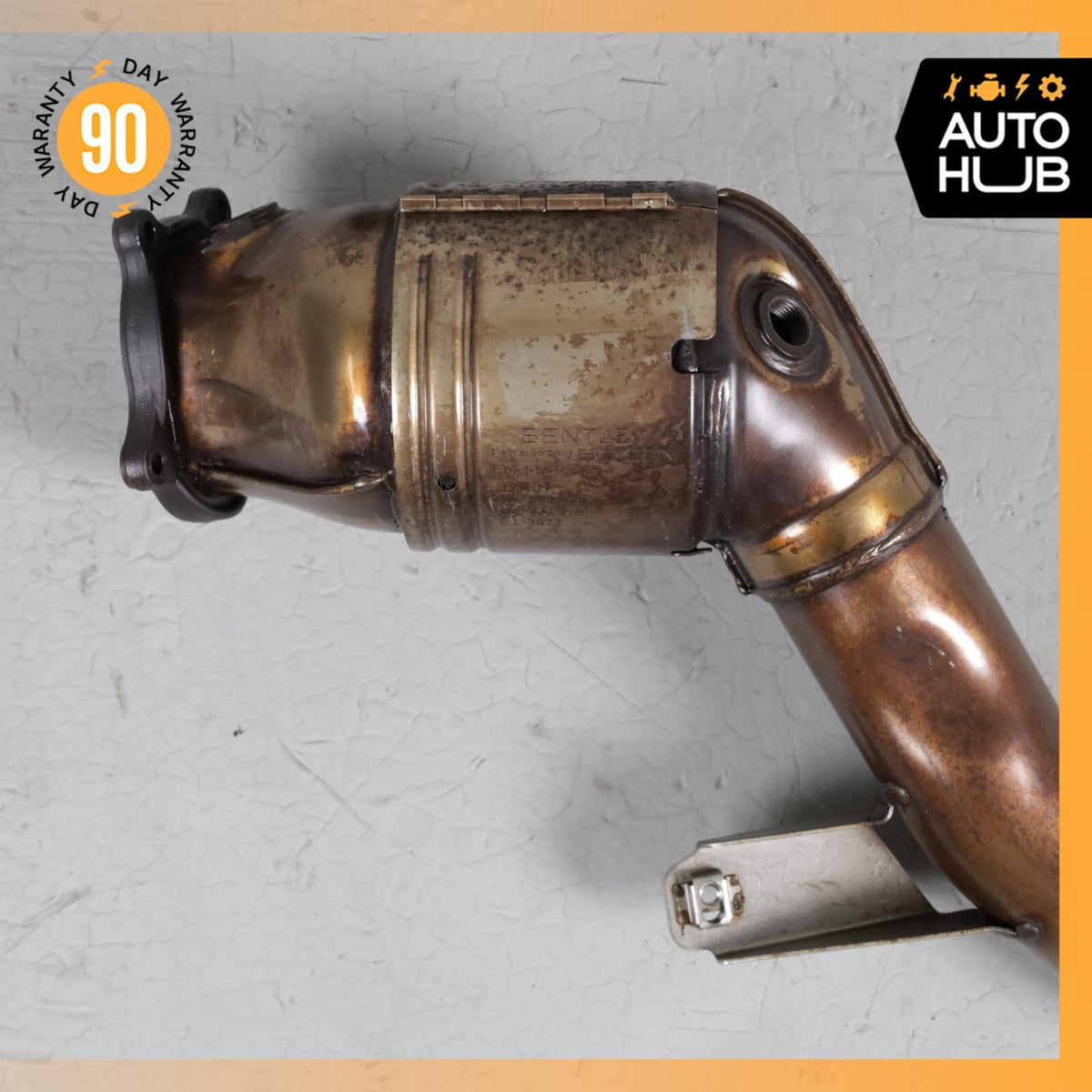 03-13 Bentley Continental GTC GT Exhaust Downpipe Left & Right Side Set OEM 60k - photo 15