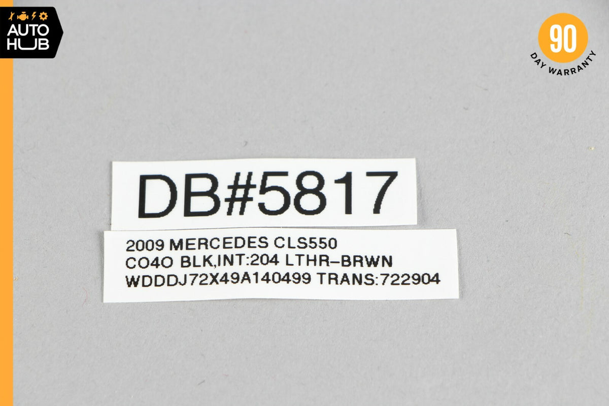 06-11 Mercedes W219 CLS550 CLS500 Front Seat Climate Control Module OEM - photo 9