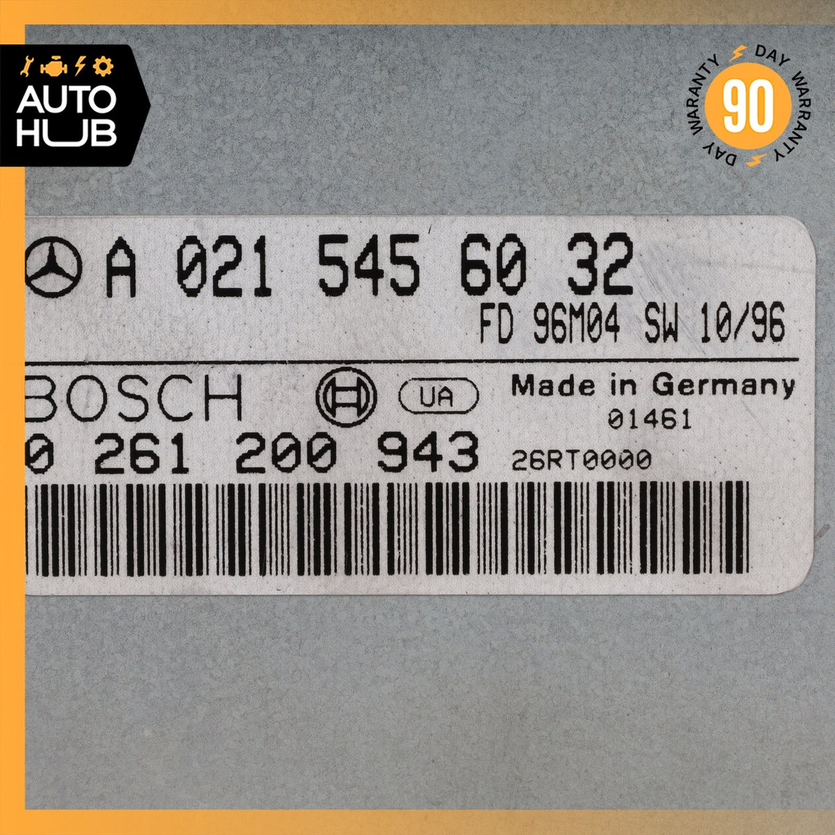 95-99 Mercedes W140 S320 SL320 Engine Diagnostic Control Module 0215456032 OEM - photo 7