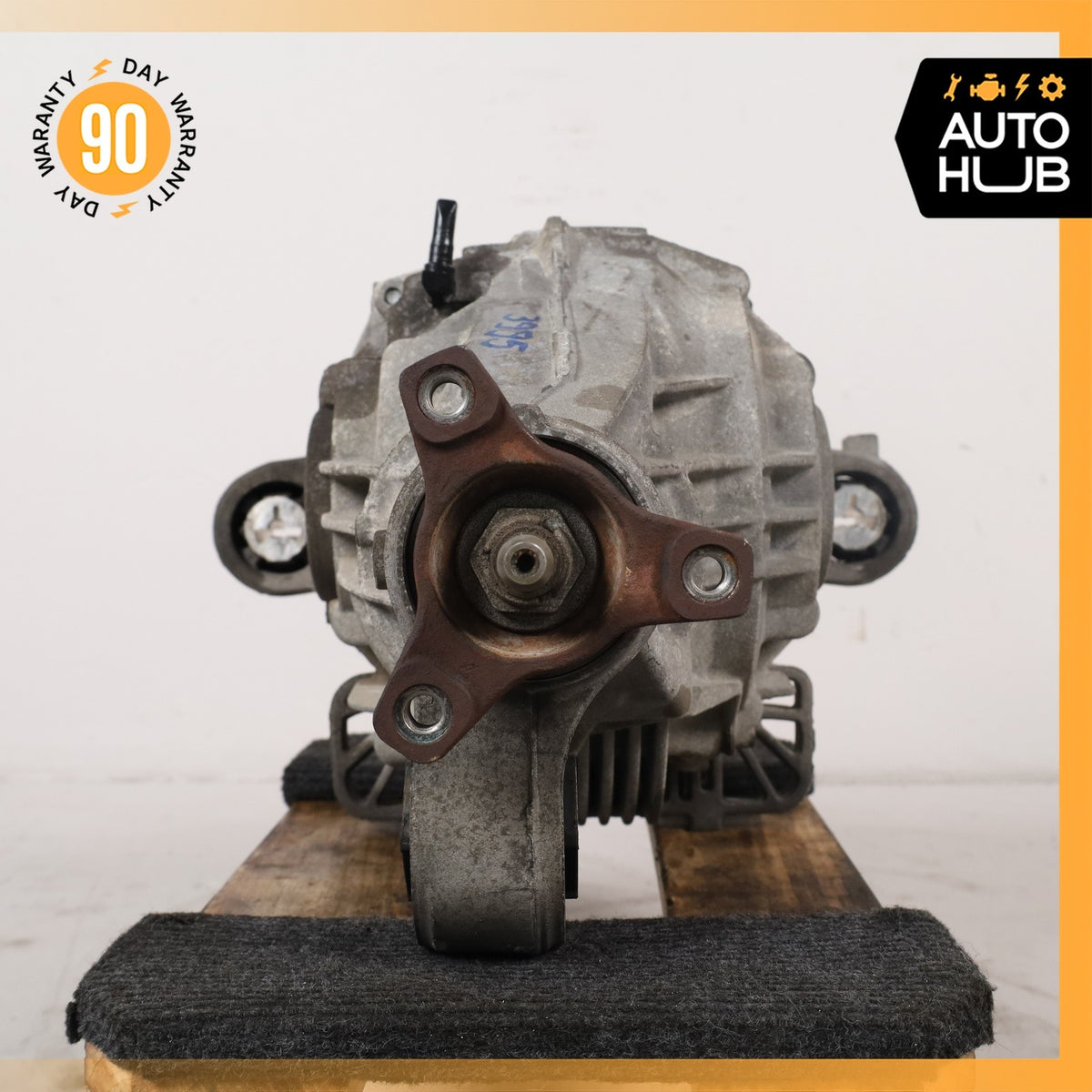 11-16 Porsche Panamera 970 4 3.6L V6 Rear Differential Diff Axle Carrier OEM 68k - photo 11