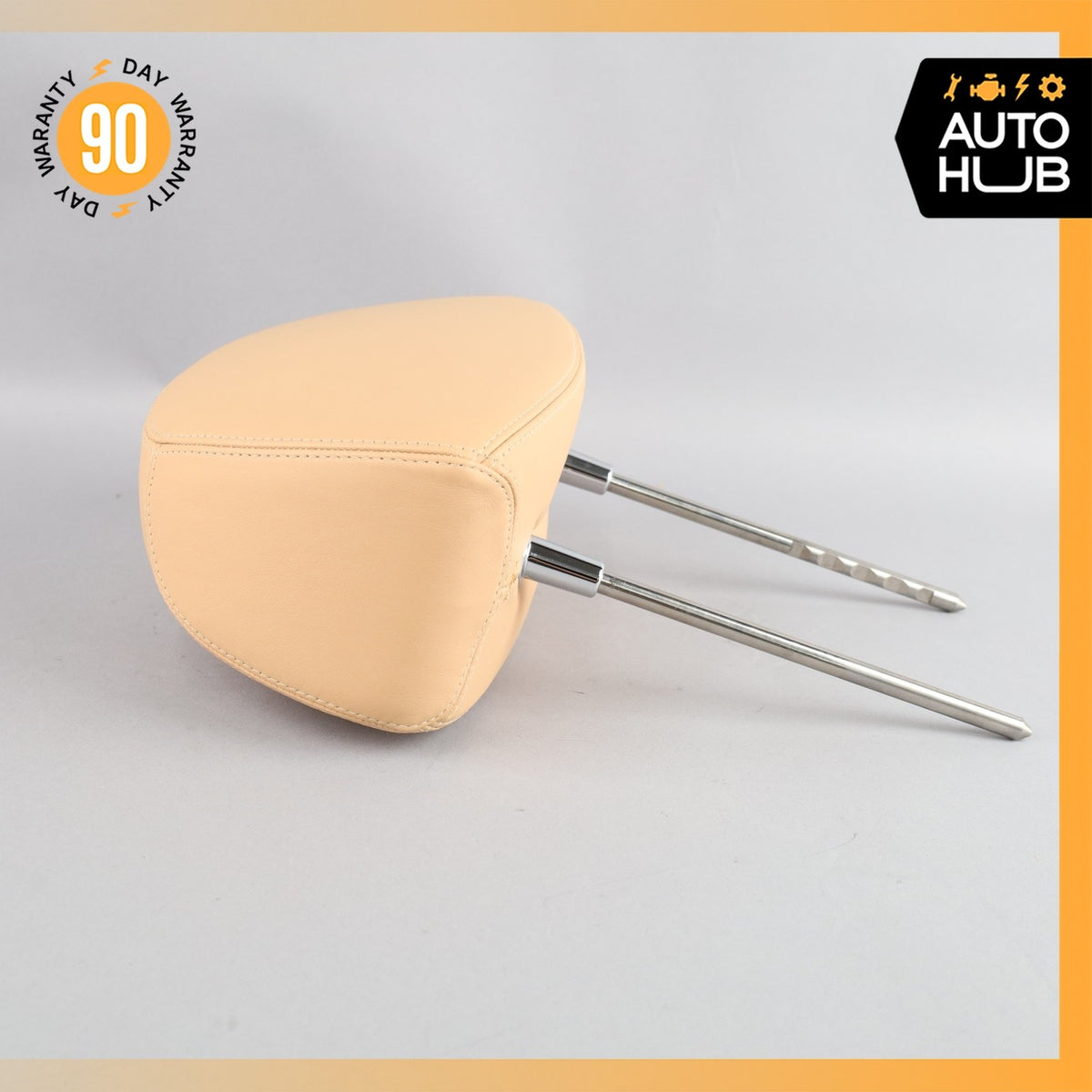 Bentley Arnage Front Left or Right Seat Headrest Head Rest Beige OEM 30k - photo 5