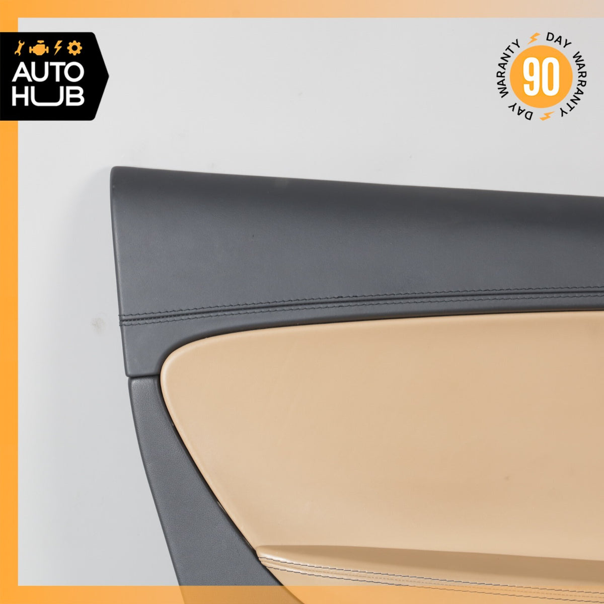 14-20 Jaguar X152 F-Type Left Driver Side Interior Door Trim Panel Leather OEM - photo 4