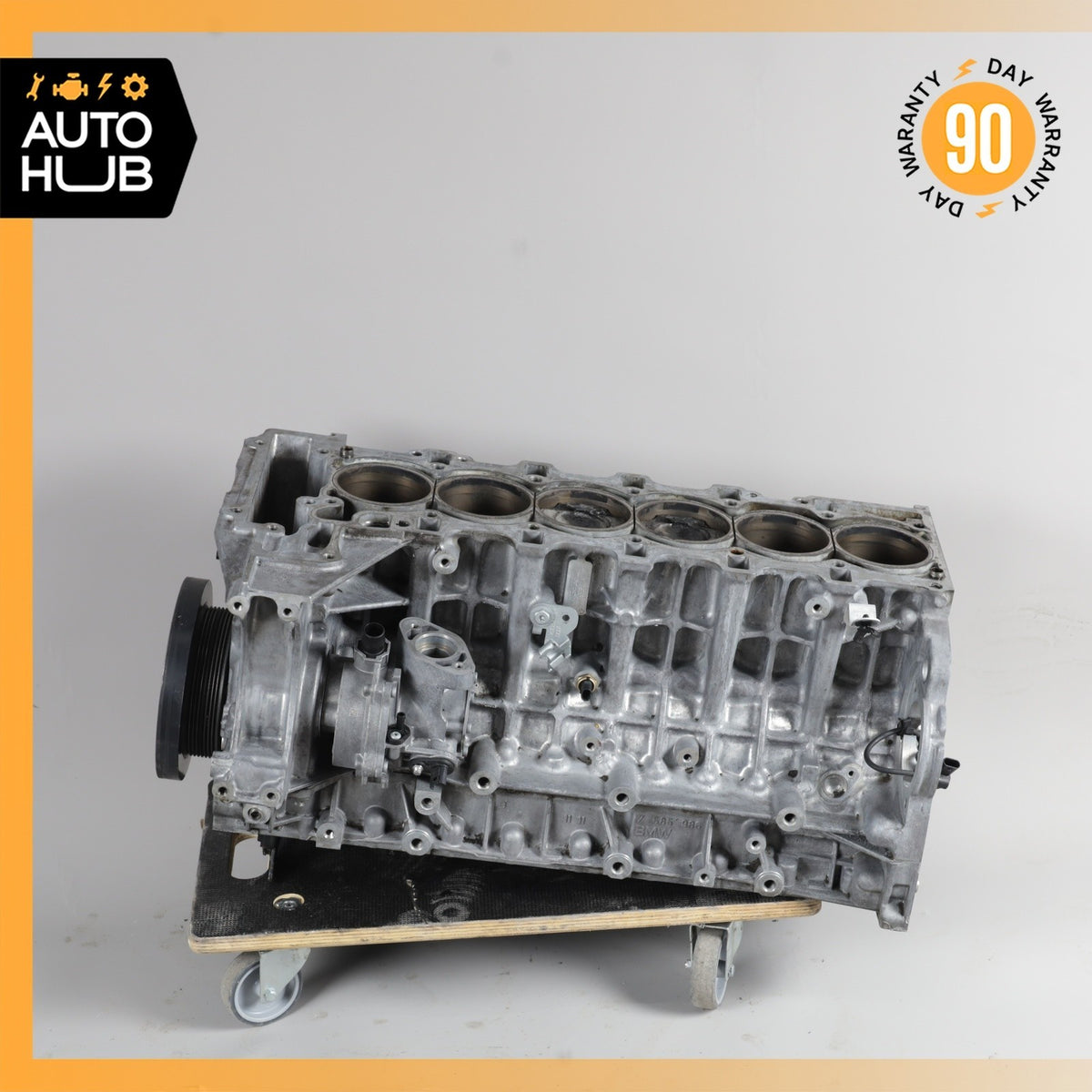 12-19 BMW F01 740i X5 X3 3.0L Straight Six N55B30 Engine Motor Block OEM - photo 2
