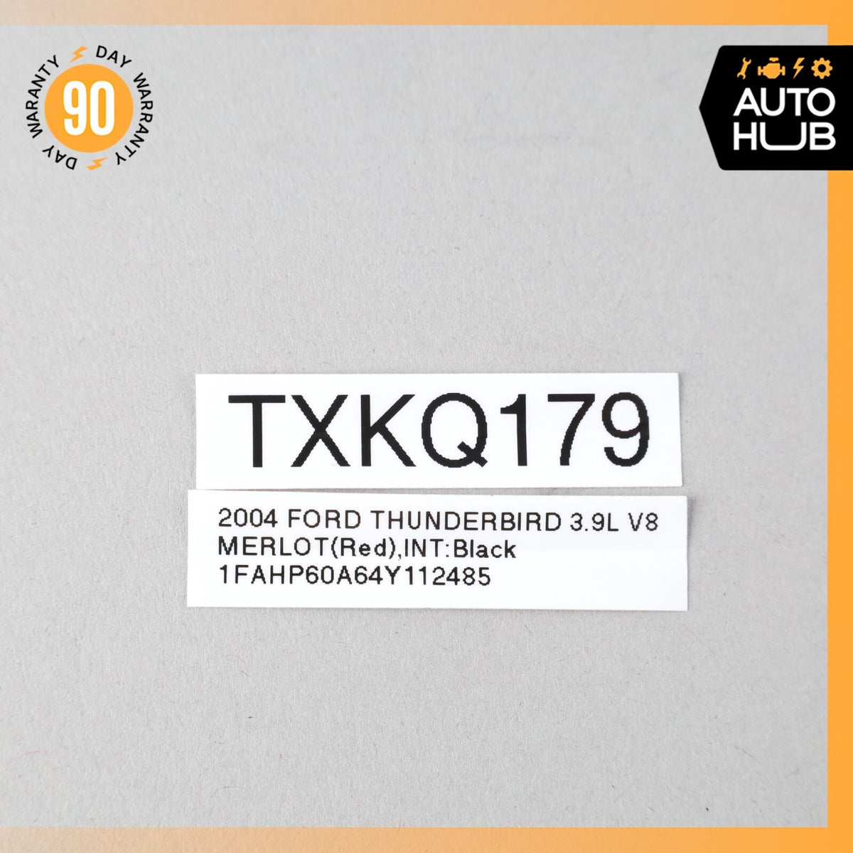 02-05 Ford Thunderbird Front Right Side Strut Tower Bolt Cover OEM 80k - photo 12