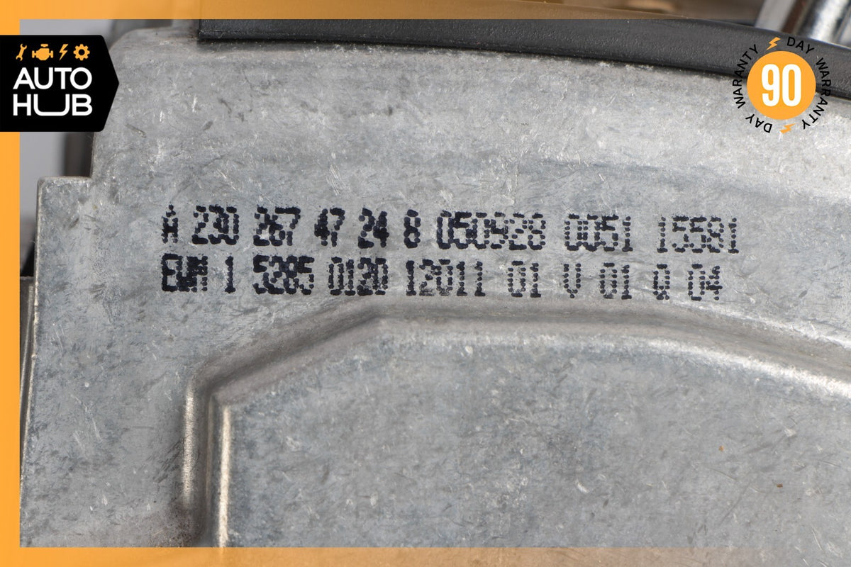 Mercedes R230 SL500 ECU Engine Computer EIS Ignition Switch Key Shifter Set OEM - photo 11