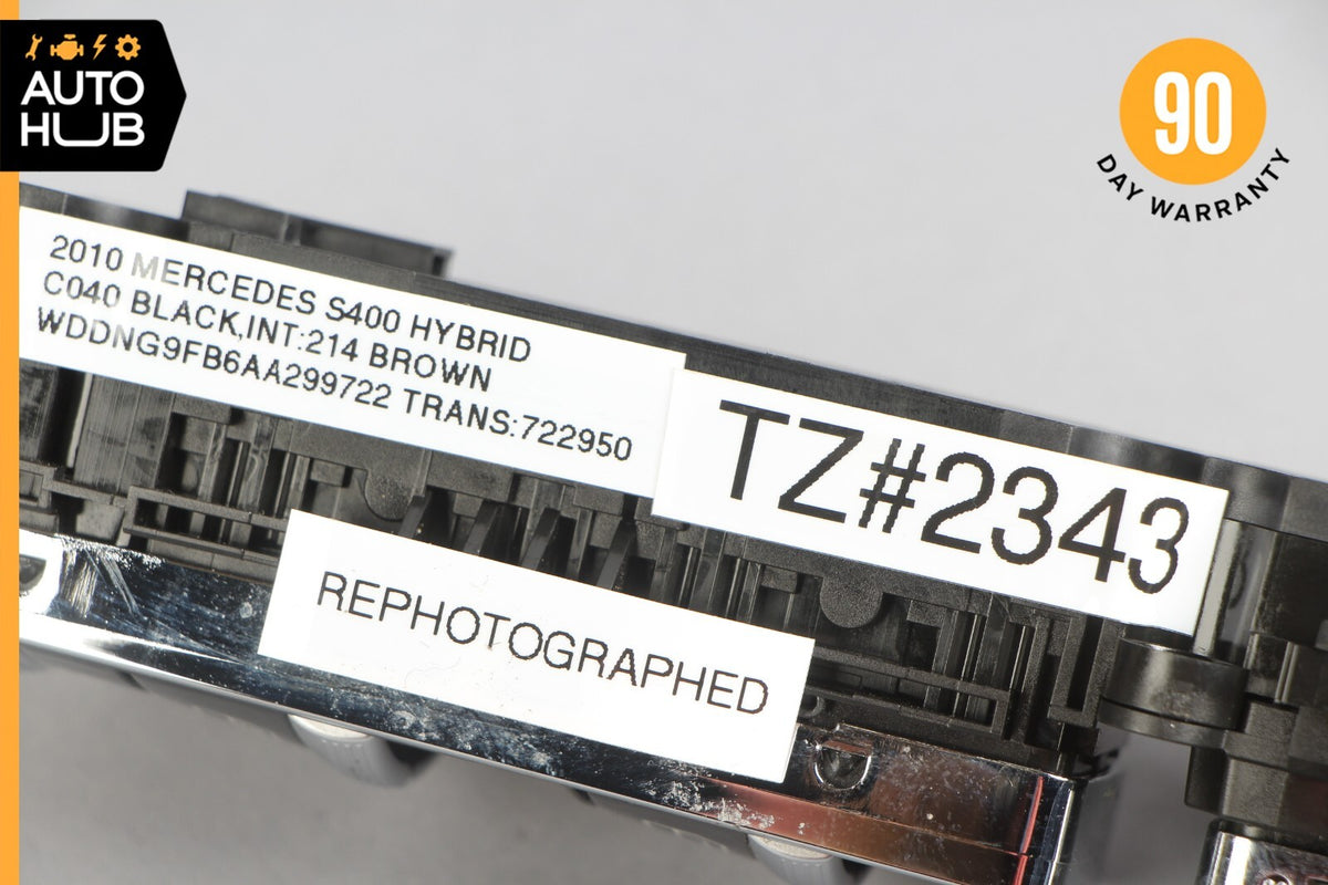 09-13 Mercedes W221 S400 S550 S350 Left Driver Master Window Switch Control OEM - photo 11