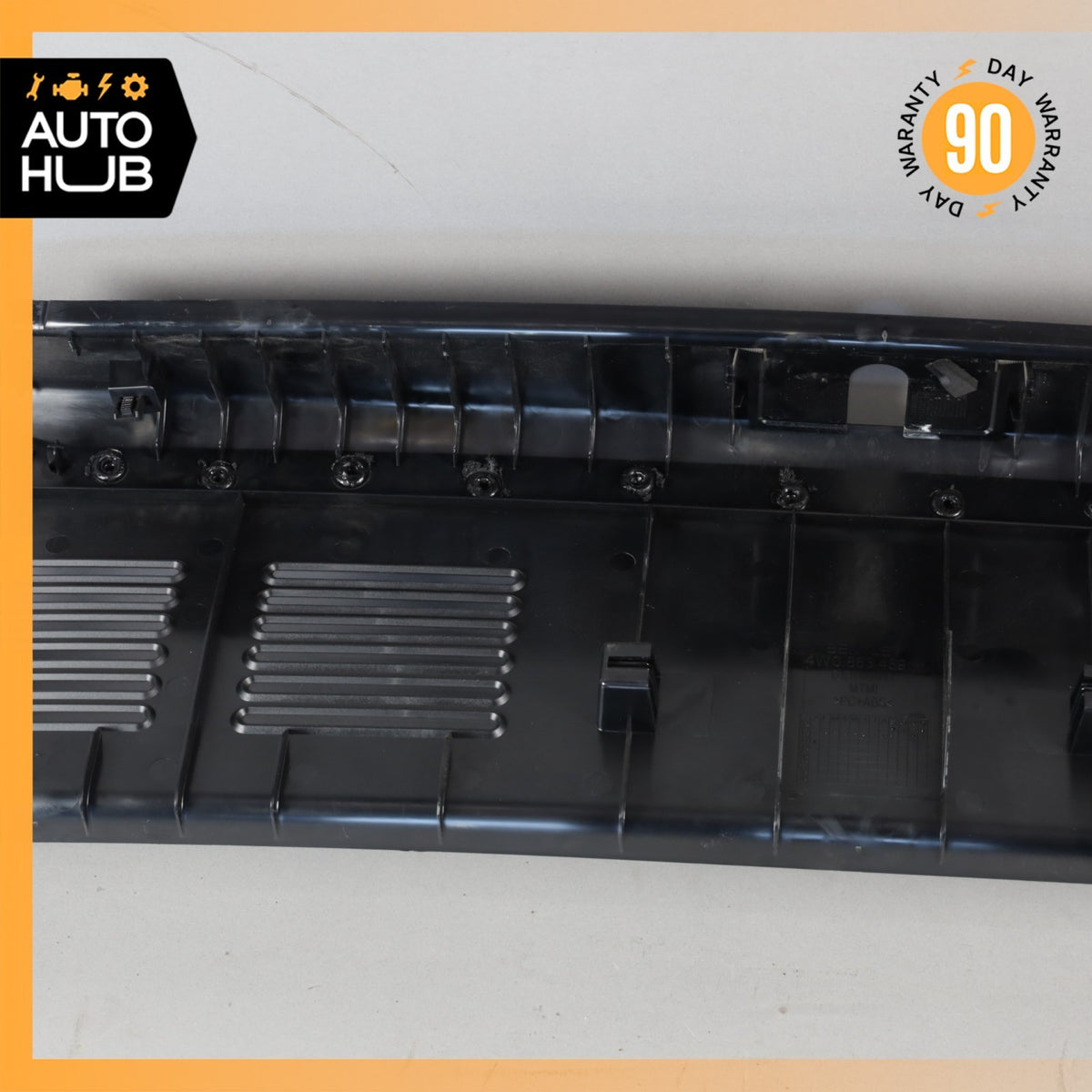 Bentley Flying Spur Gate Trunk Lock Cover Sill Scuff Panel Trim 4W0863459H OEM - photo 11