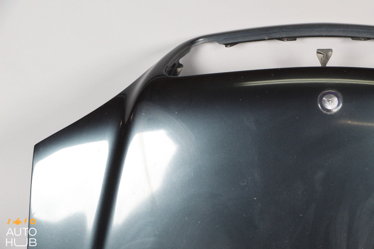 98-05 Mercedes W163 ML500 ML320 ML350 Hood Panel Assembly Black Opal OEM - photo 2