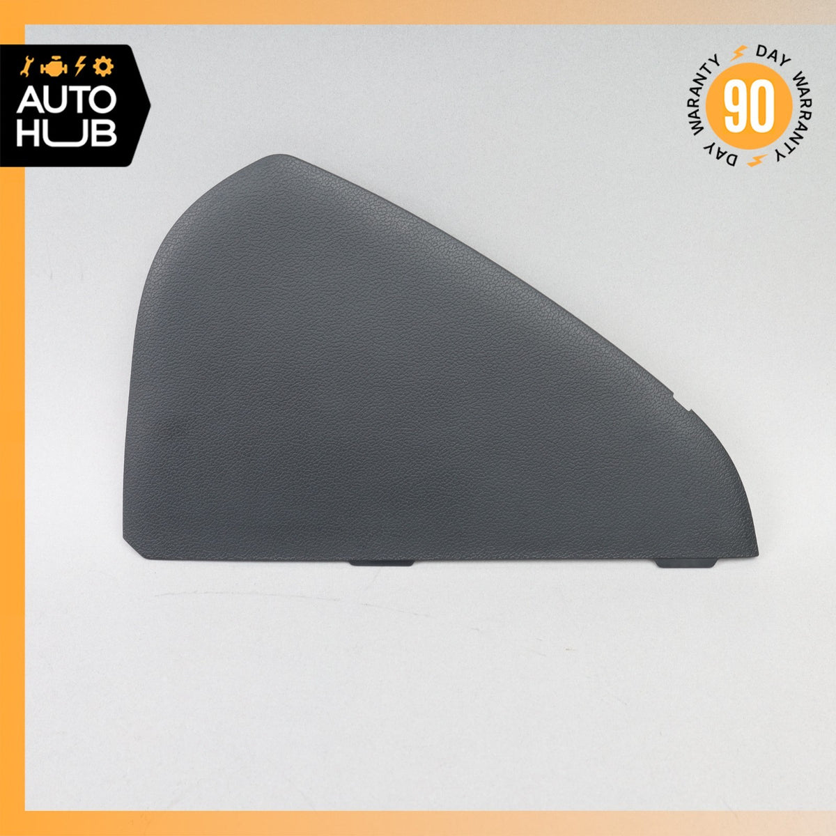 Audi B8 A4 Dashboard End Cover Panel Trim Right Black 8K0857085B OEM - photo 1